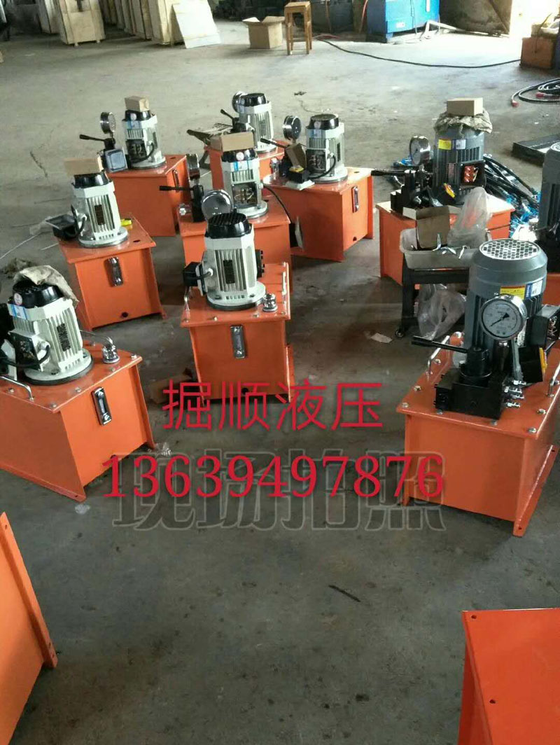 100吨行程800千斤顶配套电动液压泵